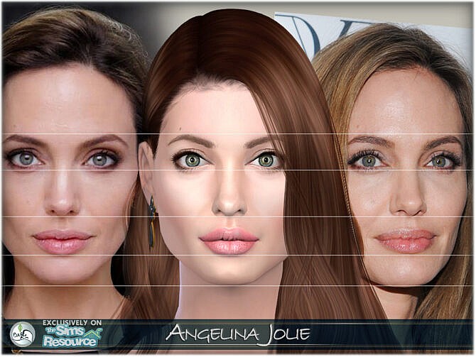 SIM Angelina Jolie by BAkalia at TSR
