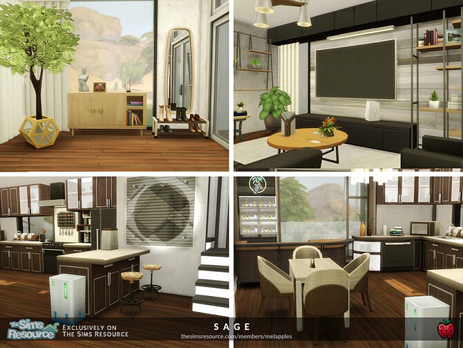 Sage home by melapples at TSR
