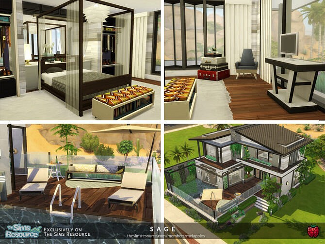 Sage home by melapples at TSR
