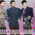 Sakura Outfit by SimmieV at TSR