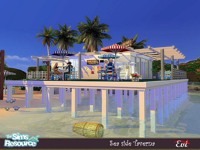 Sea side Taverna by evi at TSR
