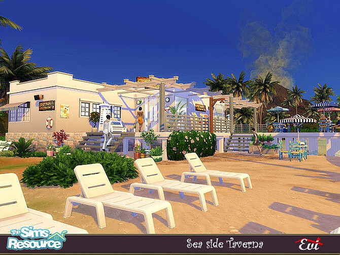 Sea side Taverna by evi at TSR