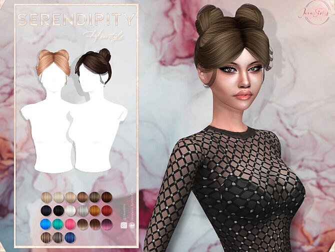 Serendipity Hair Set by JavaSims at TSR