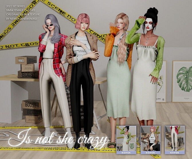 Set Series [Is not she crazy] clothes at NEWEN