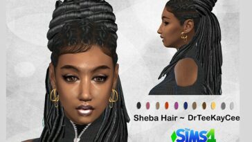 Sheba Hairstyle by drteekaycee at TSR