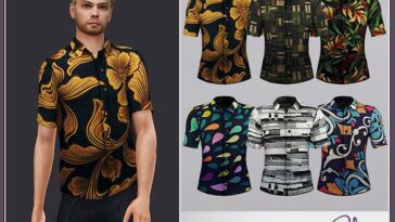 Shirt for Men RPL27 by RobertaPLobo at TSR