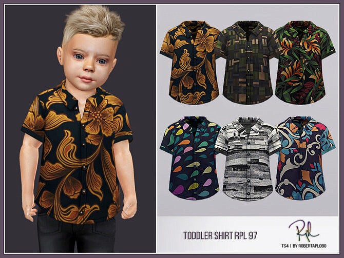 Shirt for Toddler RPL97 by RobertaPLobo at TSR