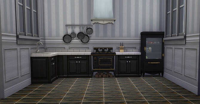 Slate Floor Flooring by Wicked Old Witch at Mod The Sims 4