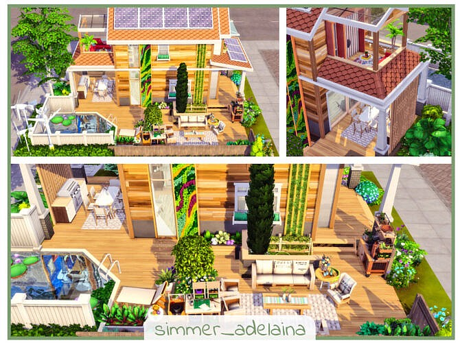 Small Modern Teen House by simmer_adelaina at TSR
