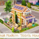 Small Modern Teen House by simmer_adelaina at TSR