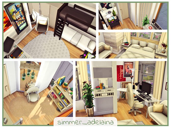 Small Modern Teen House by simmer_adelaina at TSR
