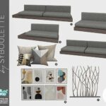 Sophie living room set by Syboubou at TSR