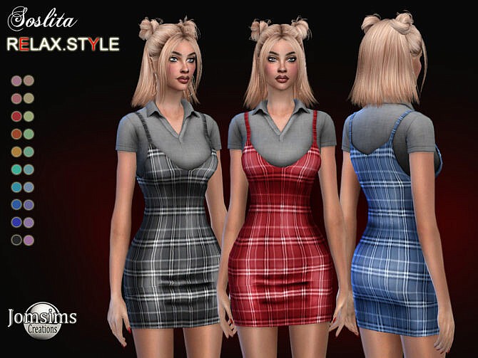 Soslita dress by jomsims at TSR