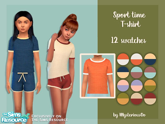 Sport time T-shirt by MysteriousOo at TSR