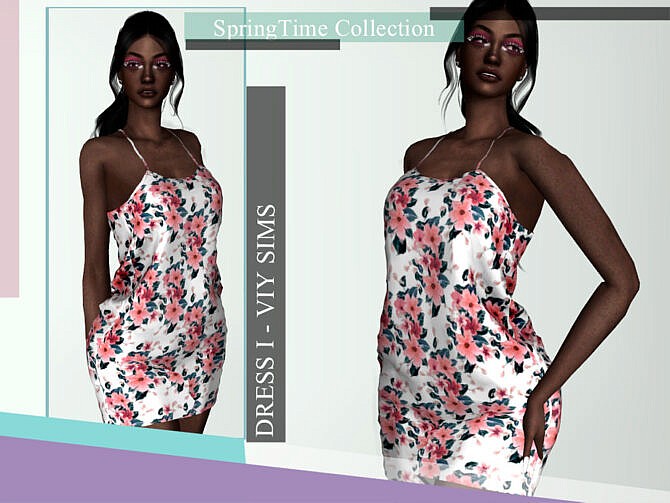 SpringTime Collection Dress I by Viy Sims at TSR