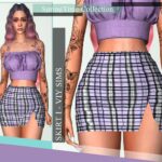 SpringTime Collection Skirt I by Viy Sims at TSR