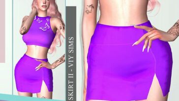 SpringTime Collection Skirt II by Viy Sims at TSR