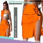 SpringTime Collection Skirt III by Viy Sims at TSR