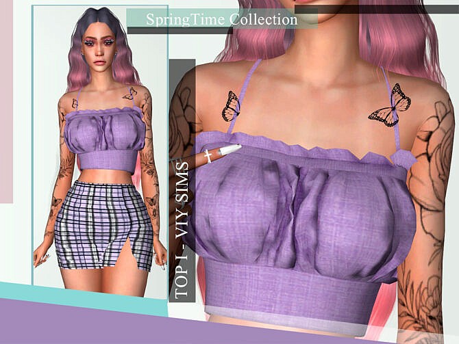 SpringTime Collection Top I by Viy Sims at TSR