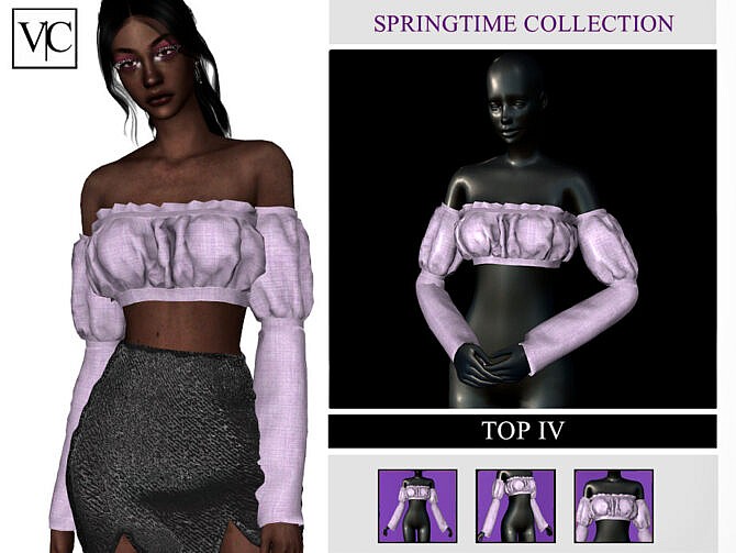 SpringTime Collection Top IV by Viy Sims at TSR