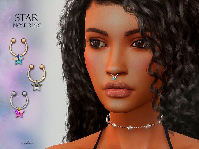 Star Nose Ring by Suzue at TSR