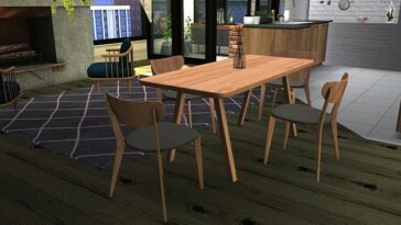 Stelvio Dining Table & Scandi Chair at Sunkissedlilacs