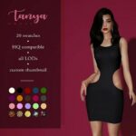 Tanya Dress at Katverse