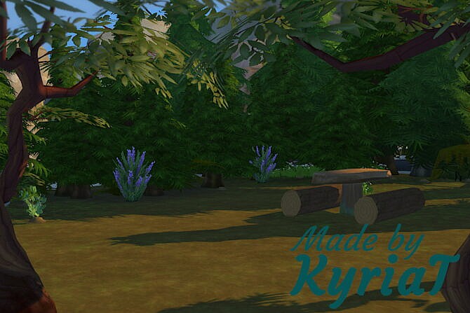 The Hideaway lot at KyriaT’s Sims 4 World