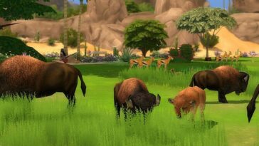 The Savannah and Little Pond at KyriaT’s Sims 4 World