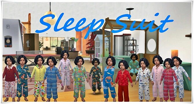 Toddler SleepSuit at Birksches Sims Blog