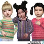 Toddler Spring Sweater by Pinkfizzzzz at TSR