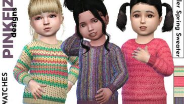 Toddler Spring Sweater by Pinkfizzzzz at TSR