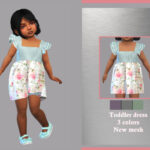 Toddler dress Aline by LYLLYAN at TSR