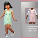 Toddler dress Clarissa by LYLLYAN at TSR