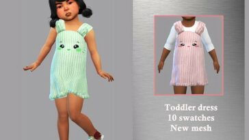 Toddler dress Clarissa by LYLLYAN at TSR