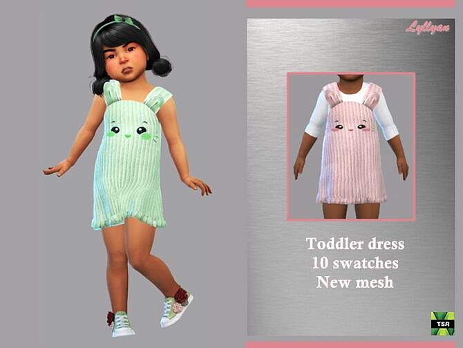 Toddler dress Clarissa by LYLLYAN at TSR