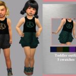 Toddler outfit Dara by LYLLYAN at TSR