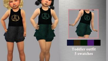 Toddler outfit Dara by LYLLYAN at TSR