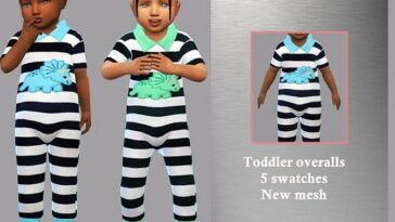 Toddler overalls Arthur by LYLLYAN at TSR