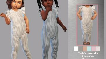 Toddler overalls Dalila by LYLLYAN at TSR