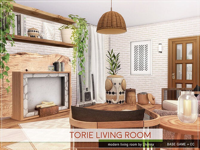 Torie Living Room by Lhonna at TSR