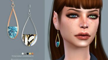 Toscana earrings by sugar owl at TSR