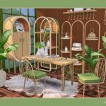 Trisha furniture set for home offices by soloriya at TSR