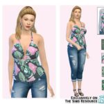 Tropical Top by Pinkfizzzzz at TSR