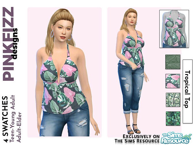 Tropical Top by Pinkfizzzzz at TSR