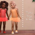 Tutu Top Toddler by Dissia at TSR