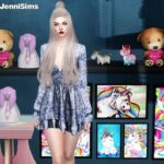 Unicorn dreams DECORATIVE (5 ITEMS) at Jenni Sims