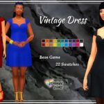 Vintage Dress at Strenee Sims