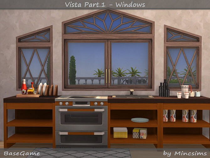 Vista Set Part.1 Windows by Mincsims at TSR
