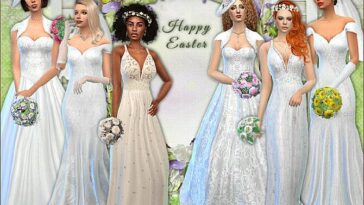 Wedding set Bride dresses and accessories by Mabra